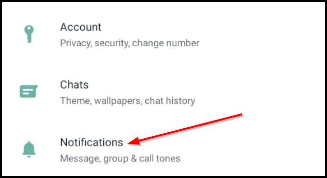 WhatsApp Notification Settings