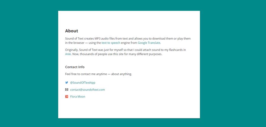 Sound of Text Process Step 1